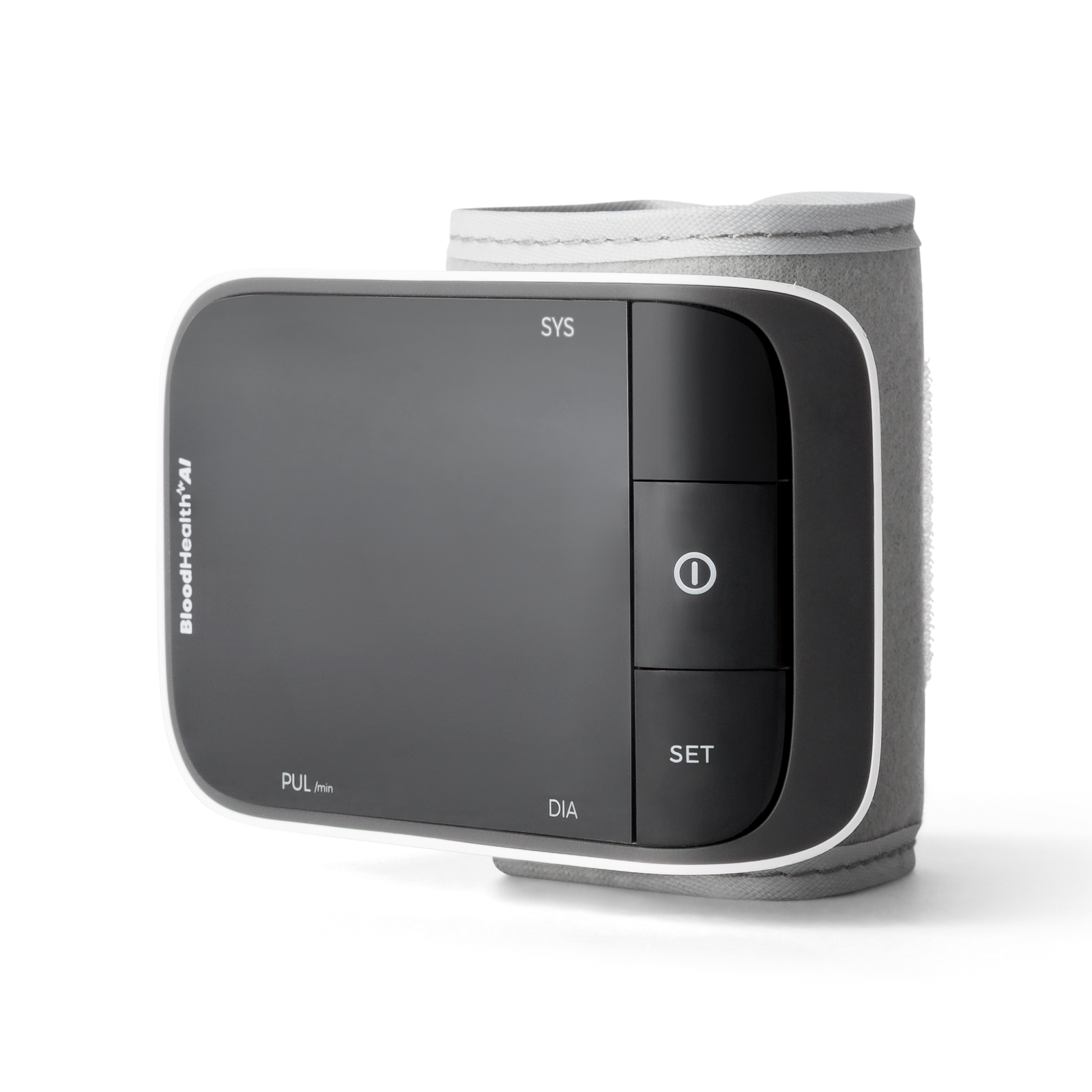 Blood Health AI wrist blood pressure monitor, angle 2 of 4