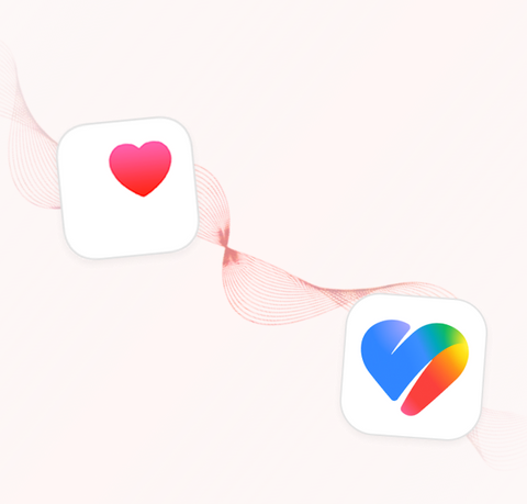 Supported health-data services connected to the Blood Health AI app